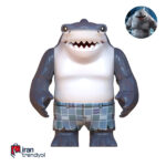 مینی فیگور ساختنی طرح لگو مدل WM2423_King Shark Hammerhead Big